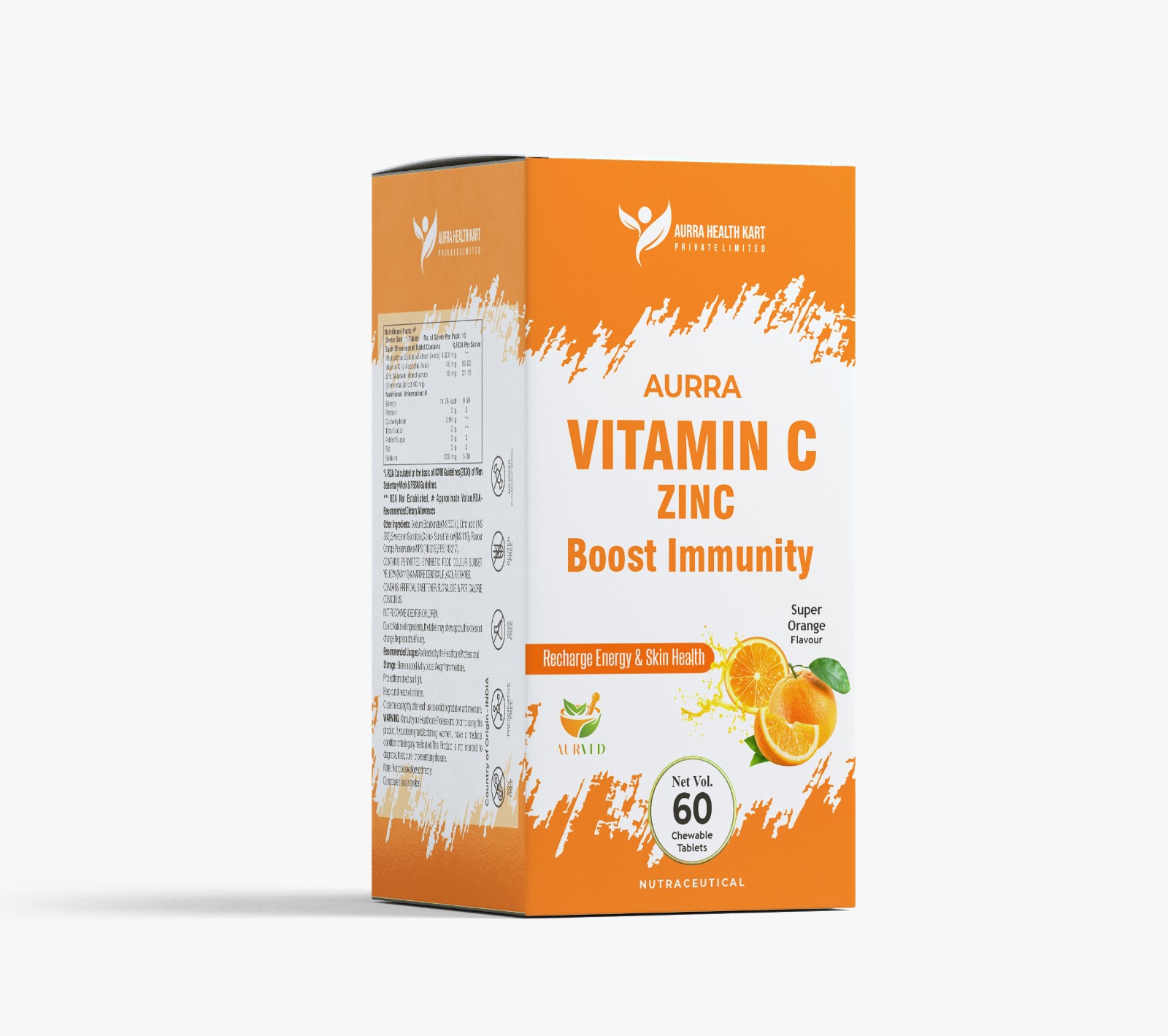 AURRA VITAMIN-C WITH VITAMIN D3 AND ZINC